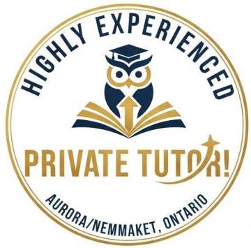 HIGHLY EXPERIENCED PRIVATE TUTOR!