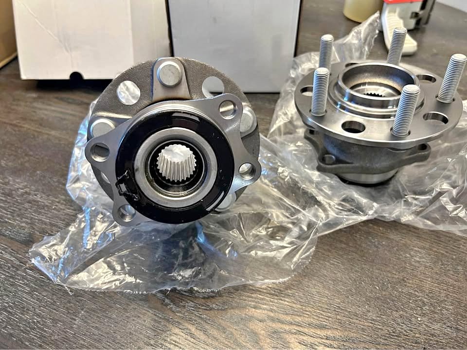 Wheel bearings and hub assembly