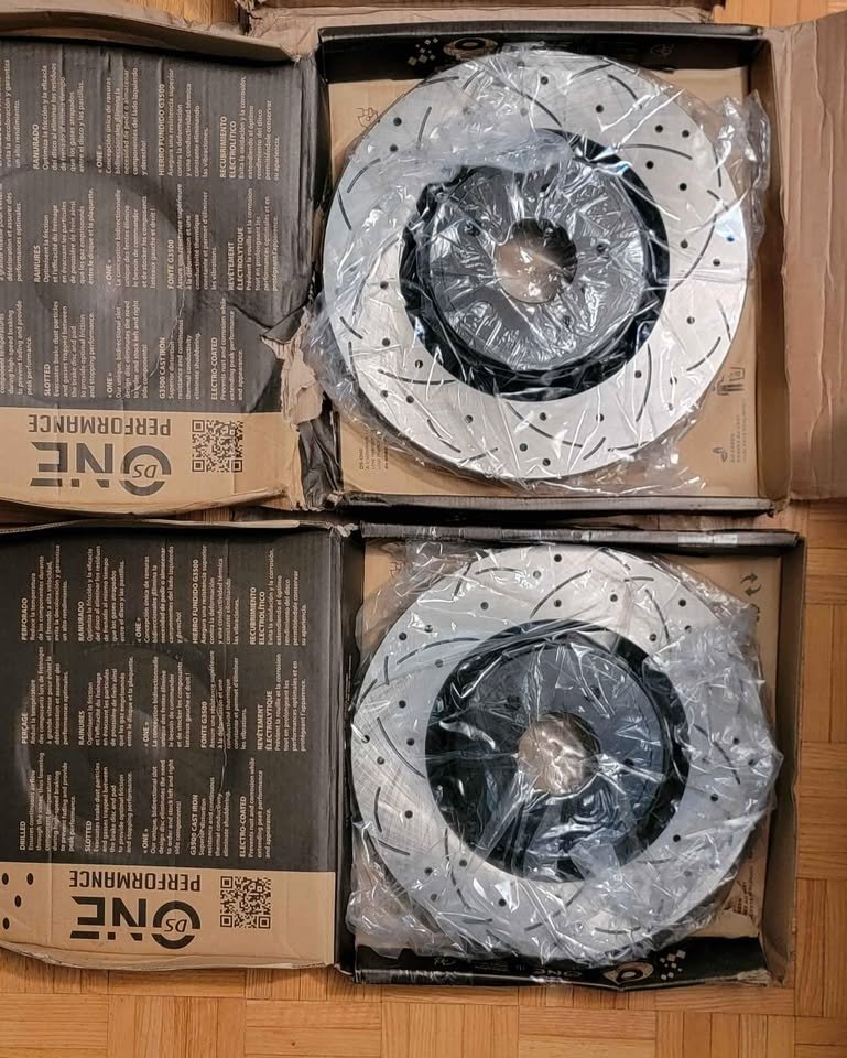 High Performance Rotors With Brake Pads For Audi