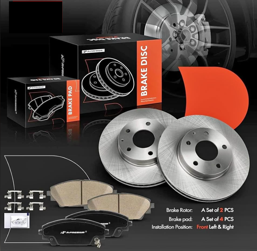 Front & Rear Brake Pads & Rotors