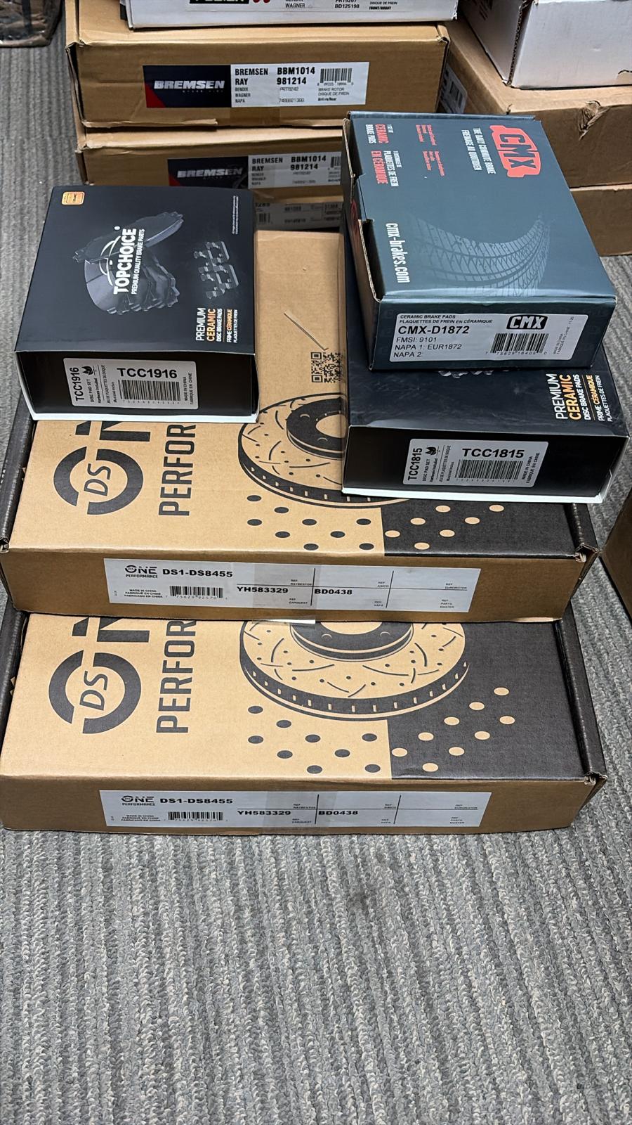 Complete Brake Pads & Rotors – Front & Rear Available