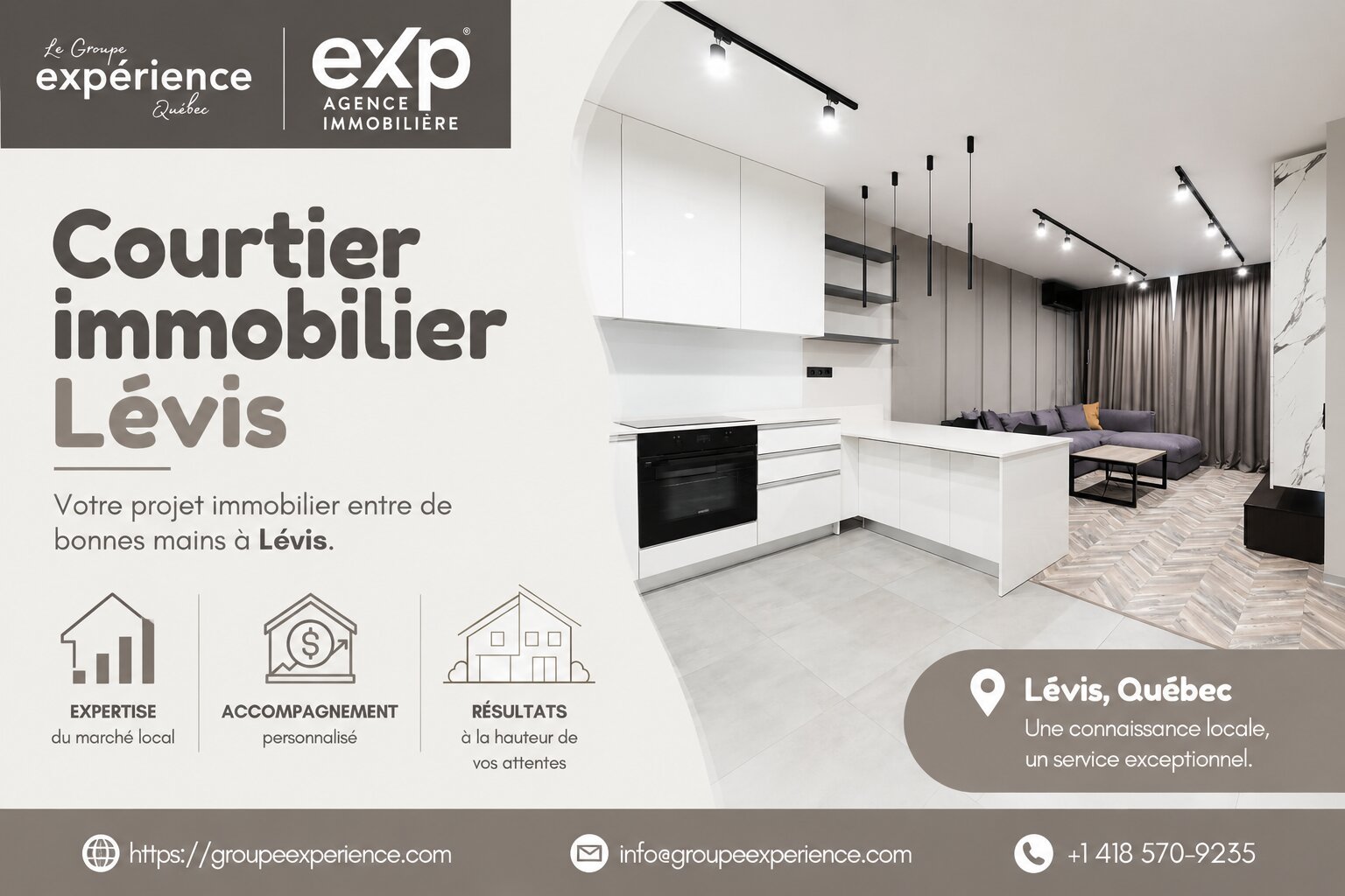 Courtier immobilier Lévis Votre projet, notre expertise
