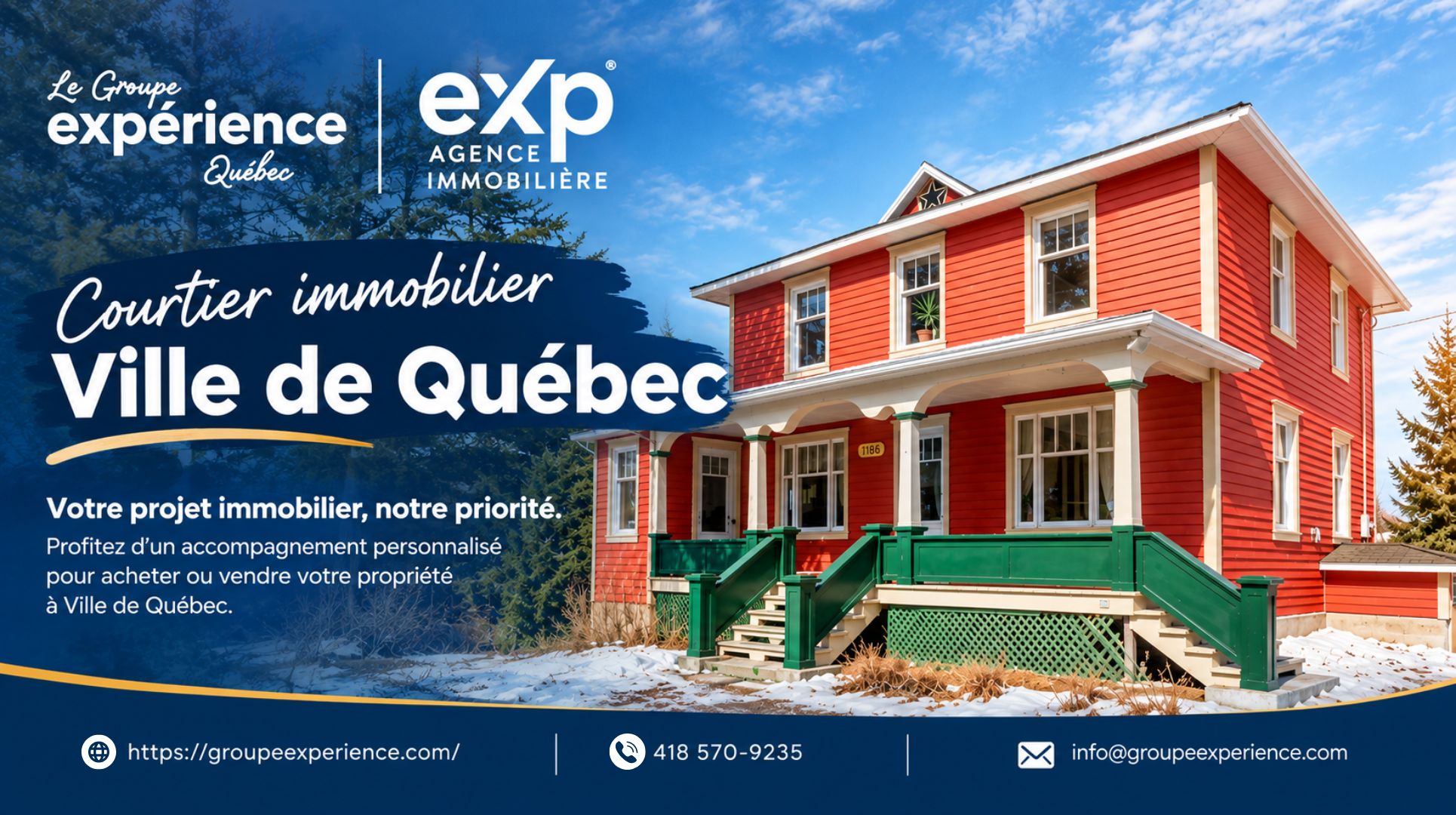Courtier immobilier Ville de Québec expert local