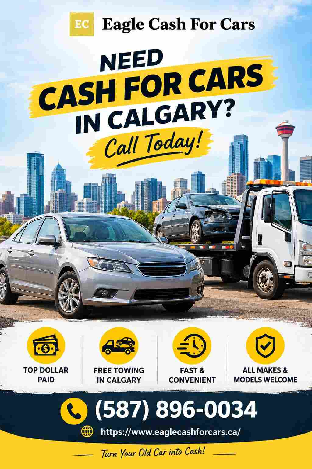 Need Cash for Cars in Calgary? Call Today!