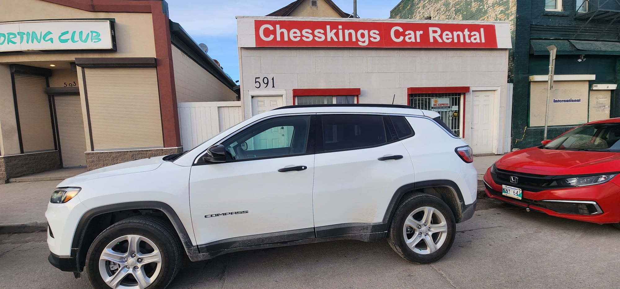 Car rentals Winnipeg airport