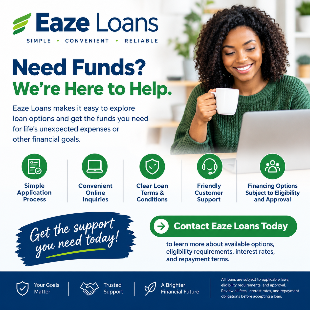 Eaze Loans – Simple, Convenient Loan Solutions