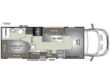 Adventure Awaits! Gently Used 2018 Coachmen Orion LE T20CB - Ready to Go!