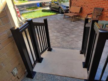 Aluminum Porch Railings – Custom Made & Professionally Installed