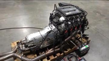 Moteur Chevrolet LT4 suralimenté de 6,2 L avec boîte automatique à 10 rapports à vendre