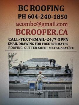 BC Roofing: Your Award-Winning Roofer in Vancouver, BC